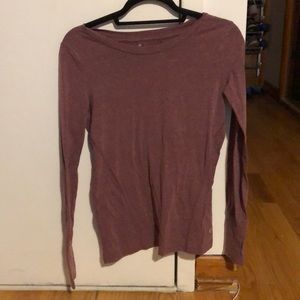 Long sleeved workout top